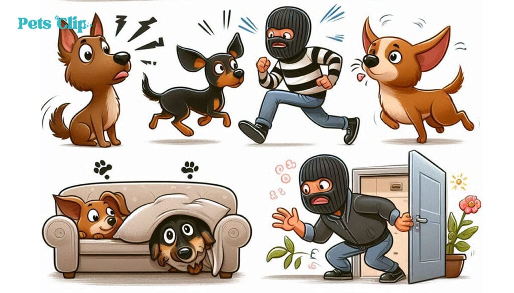 How Dog Breeds React to Robbers